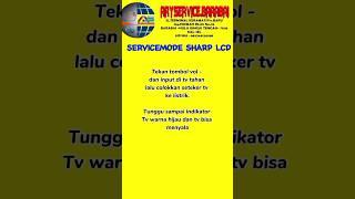 SERVICE MODE TV SHARP LCD