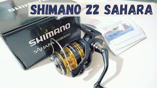 Распаковка катушки Shimano 2022 Sahara C3000