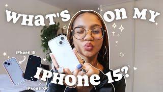 what’s on my iPhone 15 ? (ou retour sur youtube 2015 :)