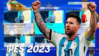 SAIU NOVA ATUALIZAÇÃO JI PATCH 100% ATUALIZADO PES 2023 PARA XBOX 360 PES 2018 ATUALIZADO PES 2023