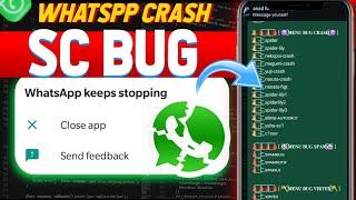 Sc Whatspp Powerful Bugbot | Whatspp Crash Easy Method | Whatspp Bugbot Pannel 2025 | New Bugbot