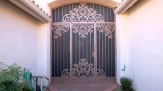 Wrought Iron Door | Security Screen Doors Tucson AZ Call (520) 622-2870