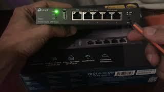 TP-Link ER605 V2 Wired Gigabit VPN Router Reset