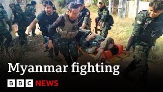 Frontline special report:  Myanmar rebels take on army in brutal civil war | BBC News