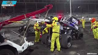Last Lap Crash While Battling For The Lead at Knoxville