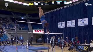 Jordan Chiles shines with a 9.9 on the uneven bars for No. 24 UCLA gymnastics