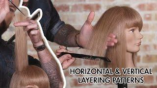 The Difference Between Horizontal and Vertical Layering for Haircuts