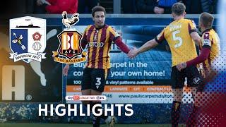 MATCH HIGHLIGHTS: Barrow v Bradford City