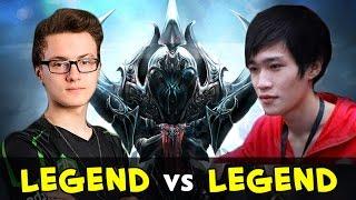 Dota 1 Legend vs Dota 2 Legend — Yaphets vs Miracle mid