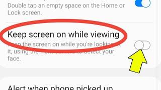 Keep Screen On While Viewing | Samsung - How To Use