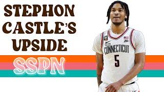 Stephon Castle's Upside + Versatility | Spurs Draft | SSPN Clips