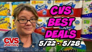 CVS BEST DEALS (5/22 - 5/28) | Paper Products, Diapers, Sunscreen & more!