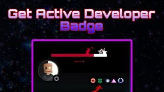 EASY WAYS TO GET ACTIVE DEVELOPER ON DISCORD | UPDATED 2024