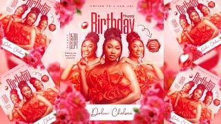 How To Design an Epic Birthday Flyer | Trendy Adobe Photoshop Tutorial For Beginners (FREE PSD)