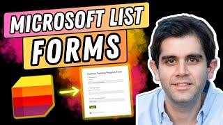 NEW FORMS Experience for Microsoft Lists | Full Tutorial