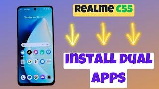 Realme C55 How to Install dual apps || Enable Dual app || App Dual/clone Settings