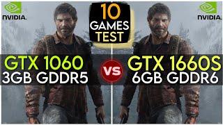 GTX 1060 (3GB) vs GTX 1660 Super | 10 Games Test In Mid 2023 !