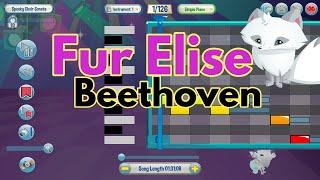 Fur elise on Animal Jam Mastertrack