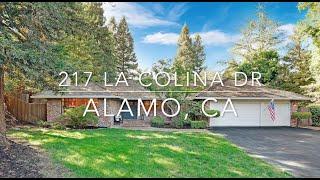 SOLD! 217 La Colina Dr Alamo, CA 94507 | Alamo Homes For Sale