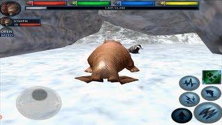 Furious Walrus VS Angry Wolverine Boss, Ultimate Arctic Simulator