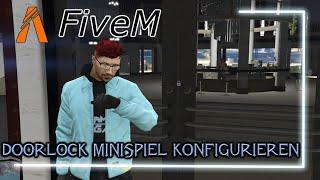 [FiveM/ESX & QBCORE] [FREE] Ox Doorlock | Minispiel konfigurieren | Deutsch | GTA RP