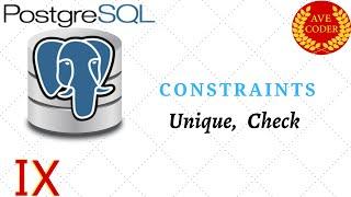 09 - Constraints ('UNIQUE' && 'CHECK') - PostgreSQL for Beginners