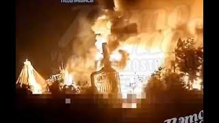 Ukrainian Drone Strike on Novoshakhtinsk Oil Refinery in Rostov!