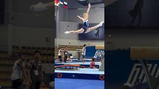 Precision and Grace: Masterful Beam Routine That Will Leave You Speechless