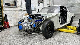 RX7 no-prep build. putting a massive Procharger on it. this things insane