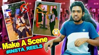 MAKE A SCENE on instagram reels |Ashkar techy