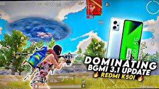 DOMINATING BGMI 3.1 UPDATE  ON REDMI K50I  PUBG / BGMI 2024 SMOOTH 90FPS GAMEPLAY