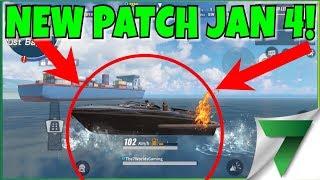 NEW BOAT, NEW MOLOTOV, NEW SETTINGS, AND MORE! | Rules of Survival