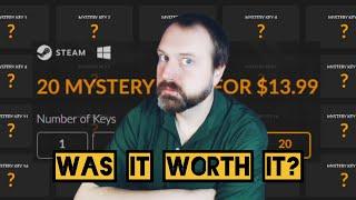 I Bought 20 Fanatical.com Mystery Steam Keys - Here's What Happened