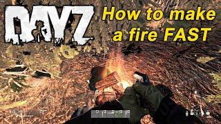 How to make a fire FAST in DayZ 2023