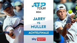 Jarry vs. Muller - Achtelfinale | Internazionali BNL d'Italia Rom 2024 | Highlights - Sky Tennis