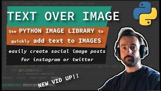 Easy SOCIAL IMAGES with Python PIL