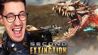 Wir gehen DINOSAURIER jagen feat. @gnu  | Second Extinction