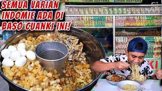 NEMU BASO CUANKI BANDUNG INDOMIE TERLENGKAP, SEHARI HABIS 100 PORSI!!