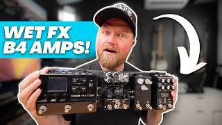 Running Wet Effects Into Dual Amps and IR's Sounds So Good w/ the HX Stomp and HELIX!