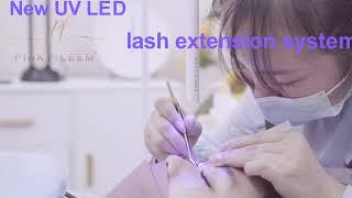 new UV LED lash extension system