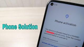 Huawei P40 lite E ART-L29 (C432), Remove Huawei ID, Bypass FRP. Without PC, Free method.