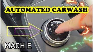 automated carwash / L button | Ford Mustang Mach E