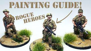 SAS Painting Guide - Rogue Heroes - 1/72 AB Figures