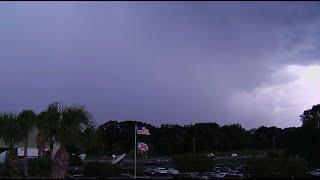 Florida weather: Rain and thunder moving north of Orlando