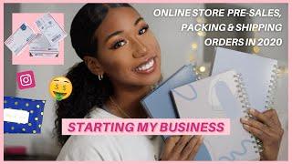 how I started a successful e-commerce business (making + selling planners... during a pandemic)