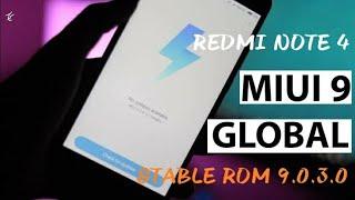 Miui 9 Global Stable Rom 9.0.3.0 On Redmi Note 4