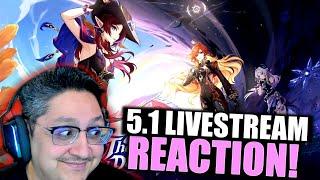 5.1 LIVESTREAM IS HERE!!! | Genshin Impact 5.1 Special Program Reaction