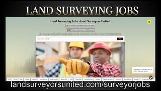 Best Place to Find or Post Land Surveyor Jobs   Employment in Land Surveying Worldwide