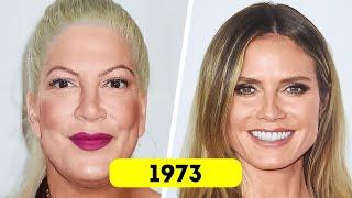 Celebrities With the Same Age WITH and WITHOUT Plastic Surgery