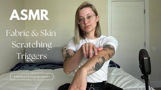 ASMR Skin & Fabric Scratching- Relaxing, Gentle Triggers for Sleep